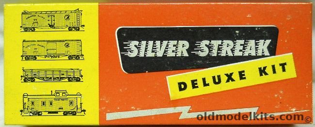 Silver Streak 1/87 Frisco Wood Caboose - With Metal Sprung Trucks Plus Model Die Casting Marker Lights - HO Craftsman Kit, S114 plastic model kit